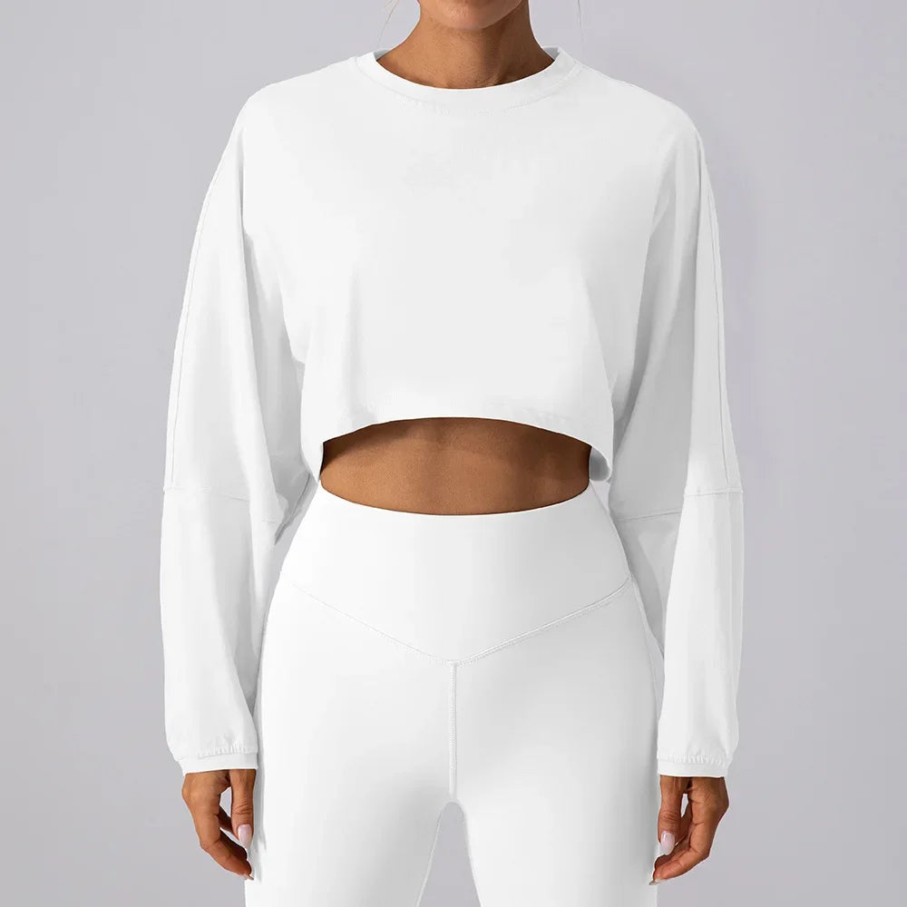 Baggy Cropped Long Sleeve