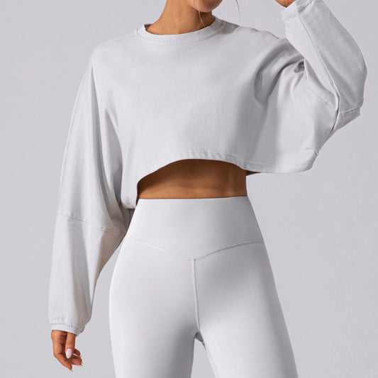 Baggy Cropped Long Sleeve