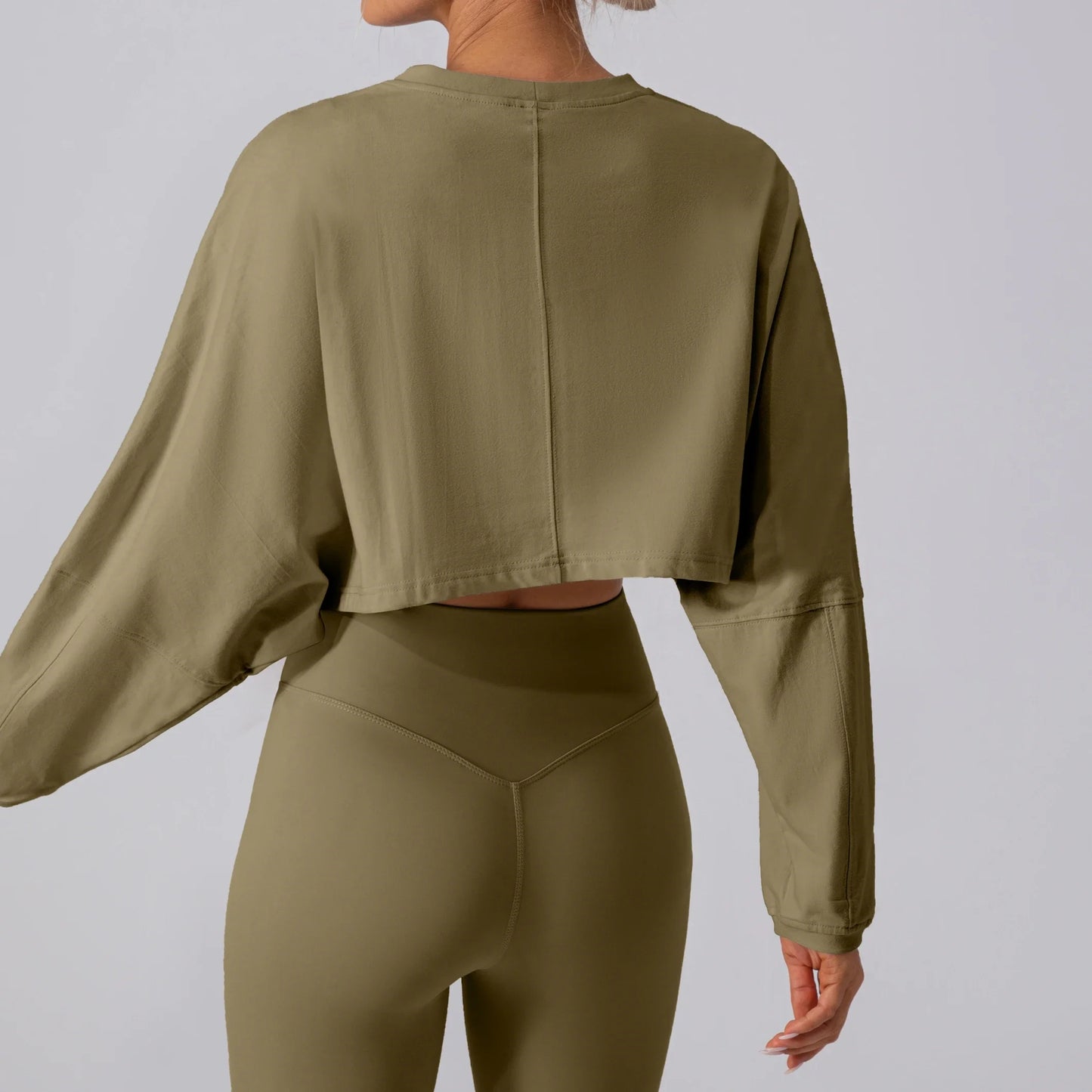 Baggy Cropped Long Sleeve