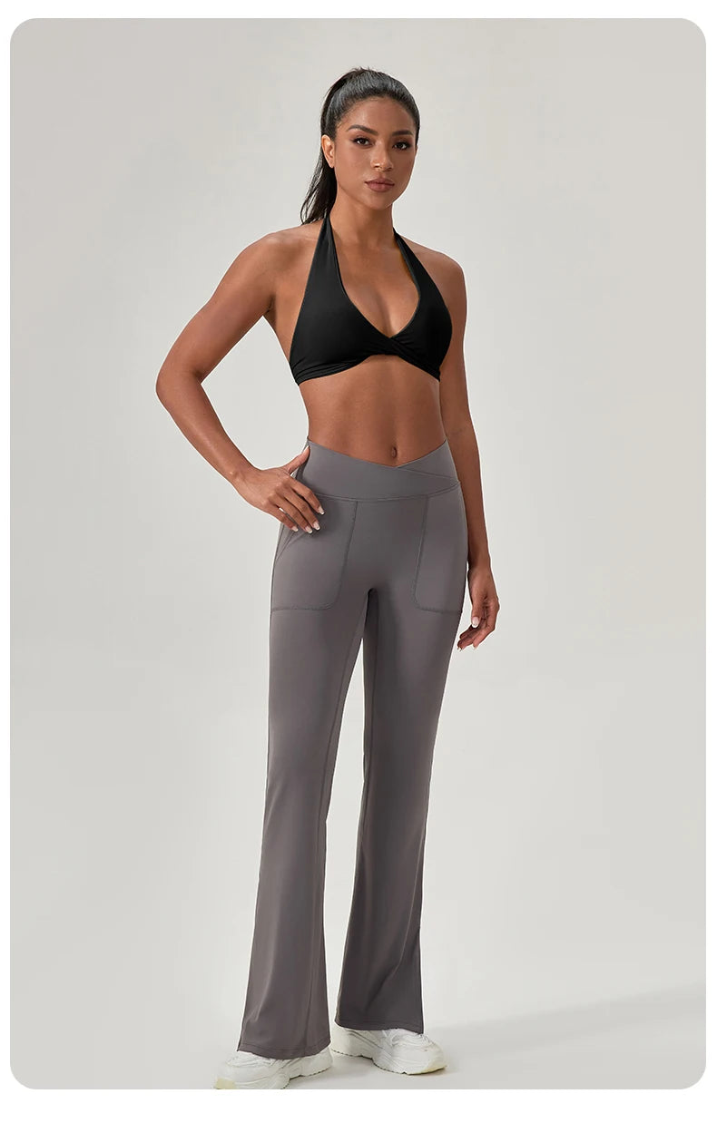 Halter Neck Sports Yoga Bra