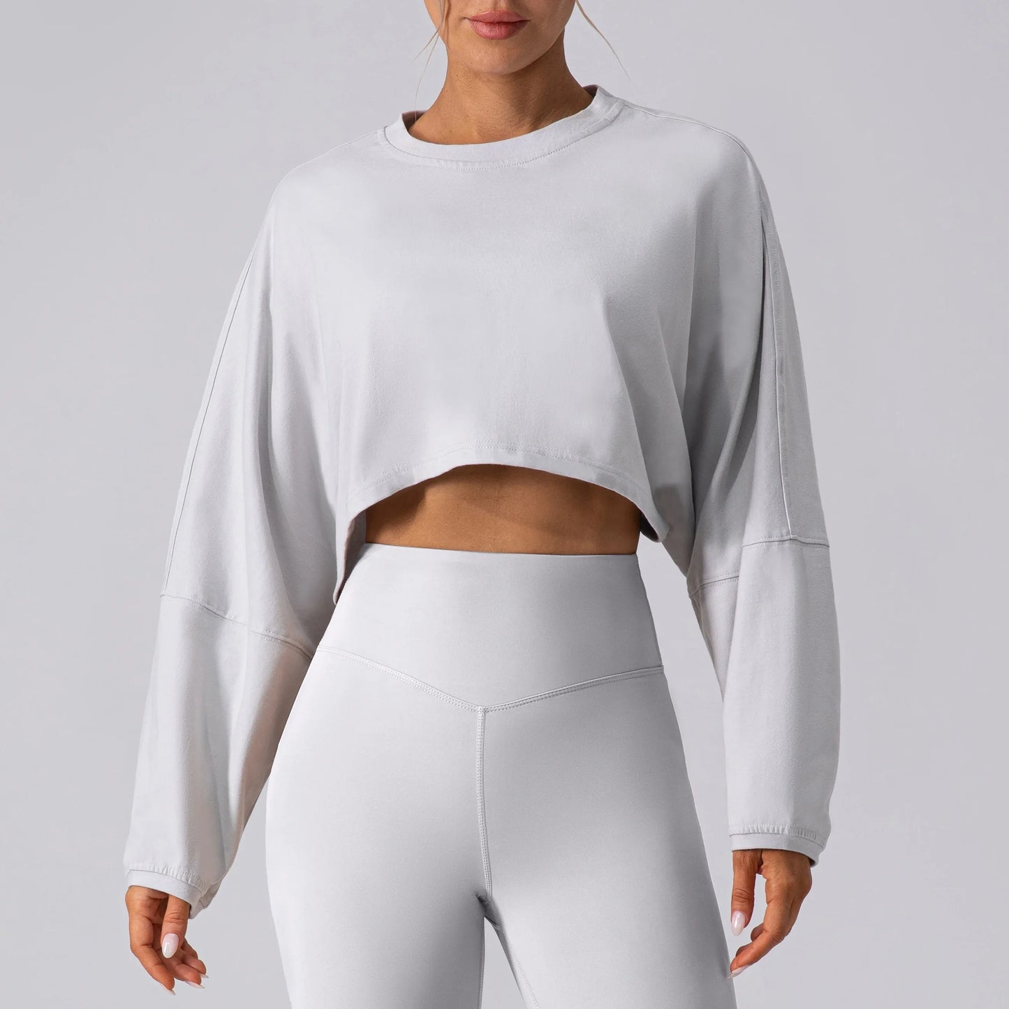 Baggy Cropped Long Sleeve