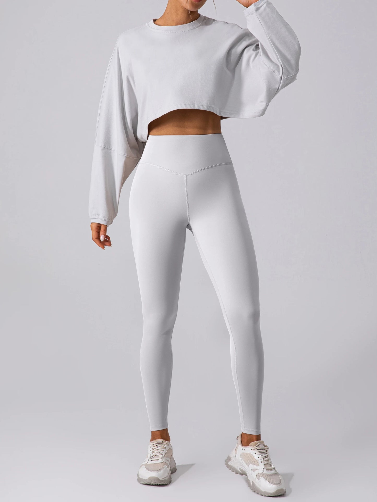 Baggy Cropped Long Sleeve