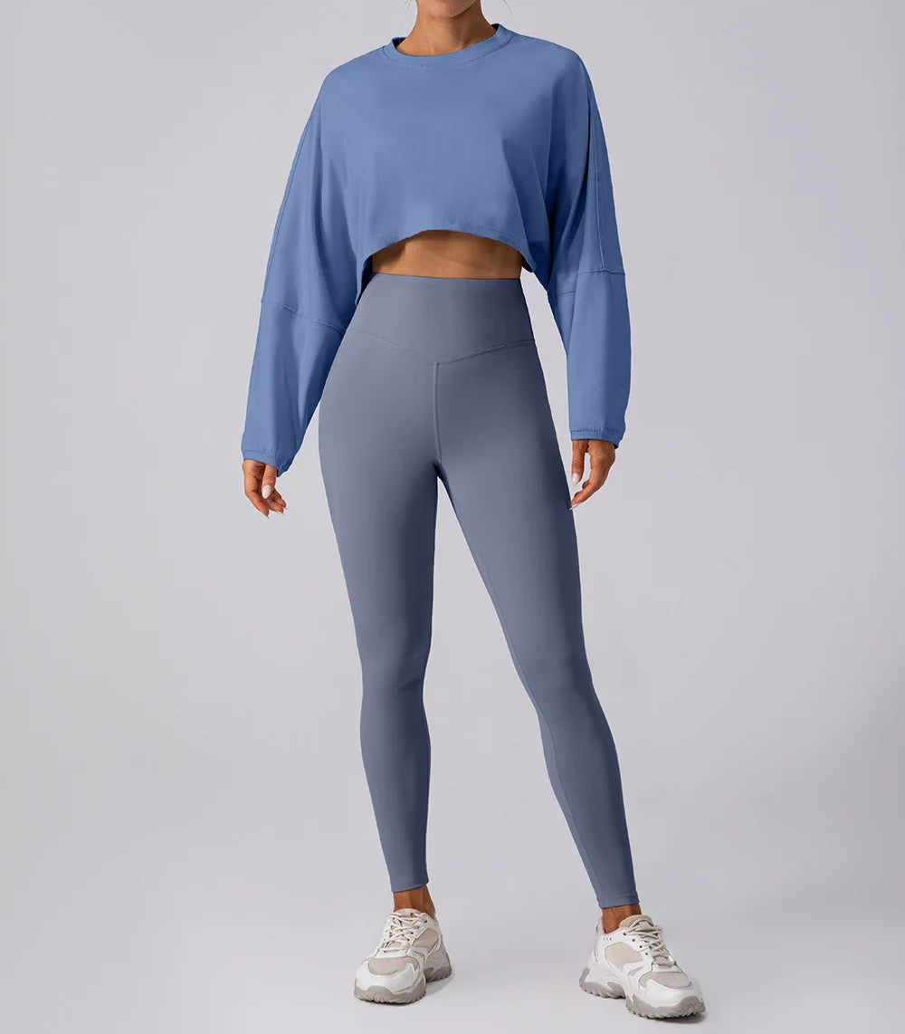 Baggy Cropped Long Sleeve